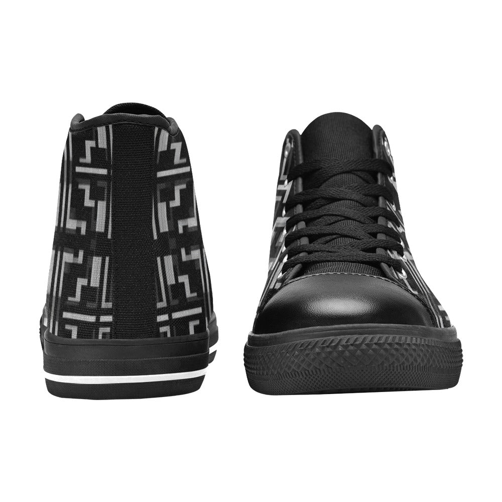 Frank Lloyd Wright Inspired Men's High Top Shoes