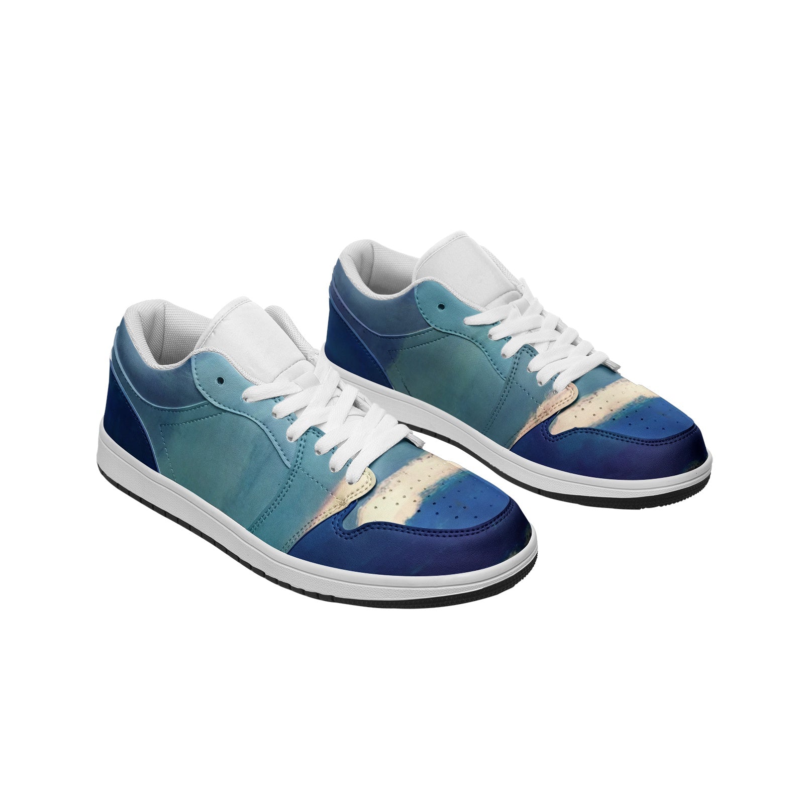Unisex Low Top Leather Sneakers