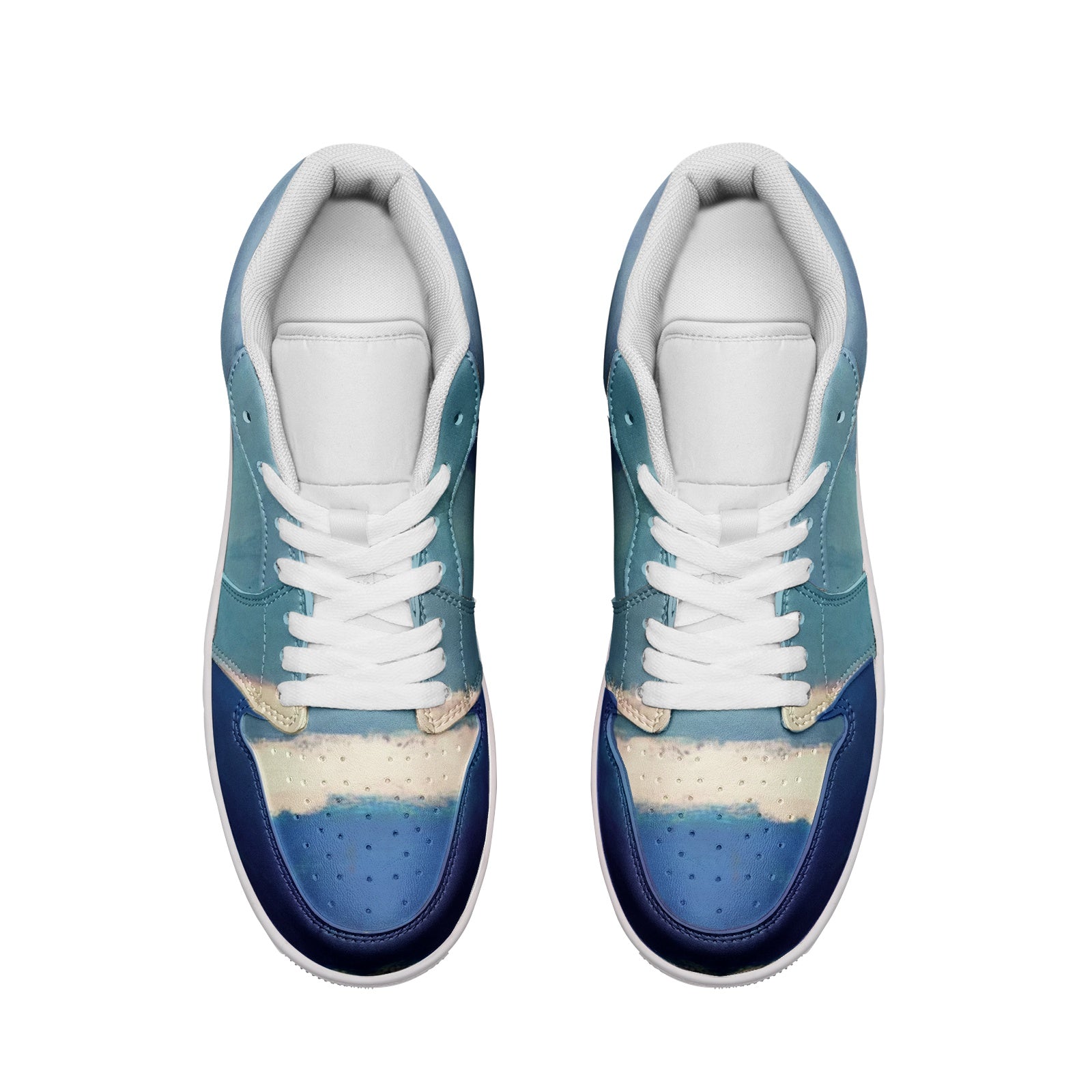 Unisex Low Top Leather Sneakers