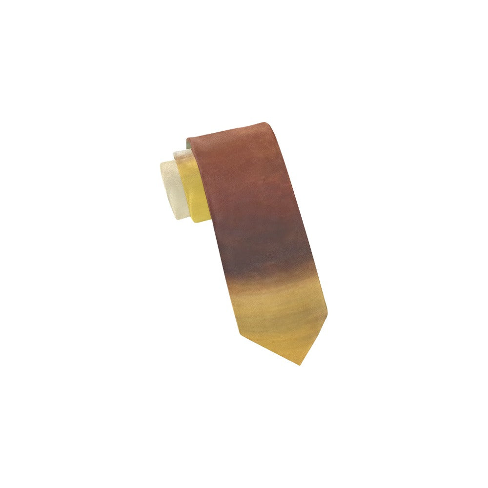 winter.moon_mark_rothko_painting_earth_tones_--ar_34_--styliz_475e0691-da84-4b11-8f80-cd652816ece6_0 Classic Necktie (Two Sides)