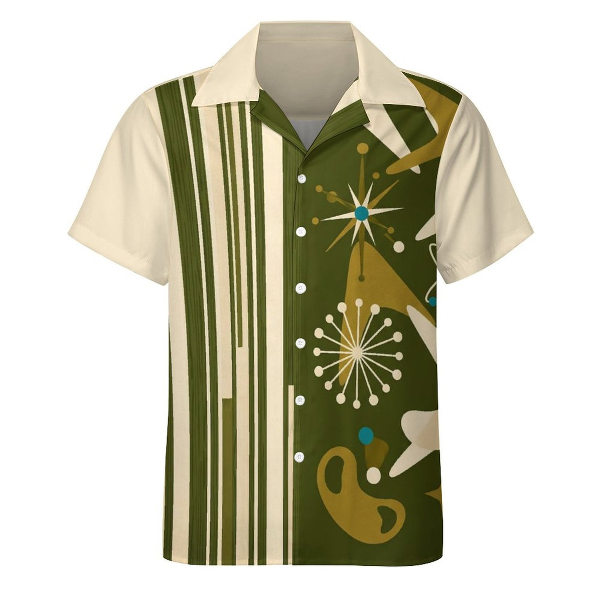 Short Sleeve Cuban Collar Shirt(All-Over Printing)