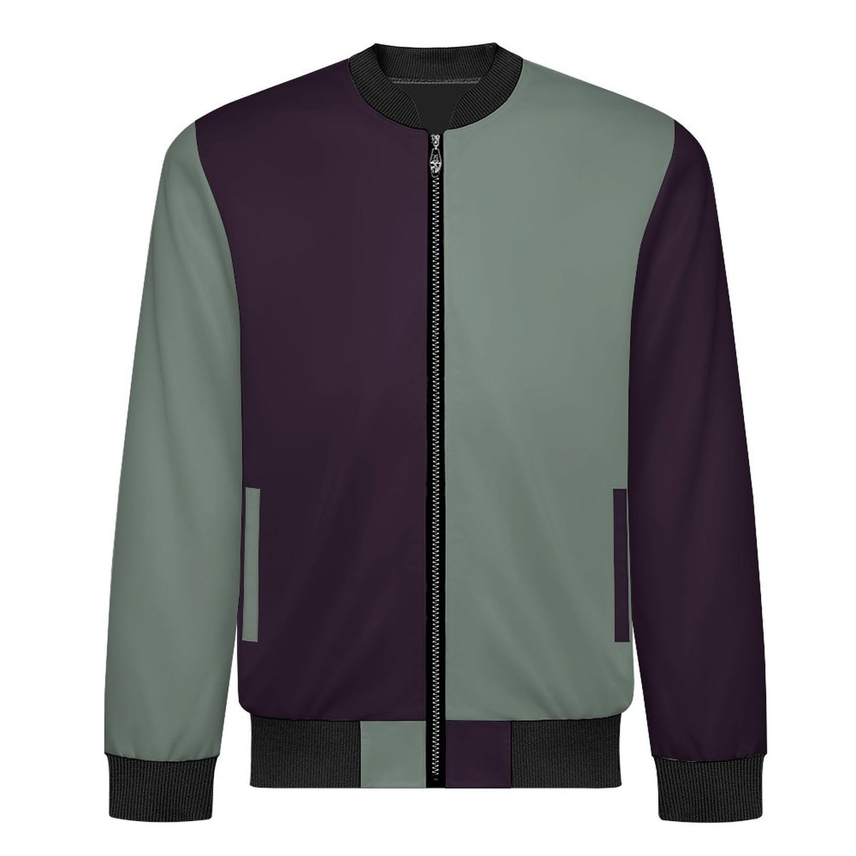 230gsm Men's Lightweight Zip-Up Jacket(All-Over Printing)