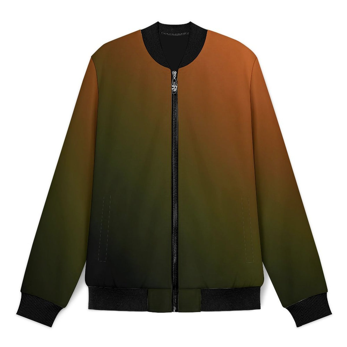 230gsm Men's Lightweight Zip-Up Jacket(All-Over Printing)