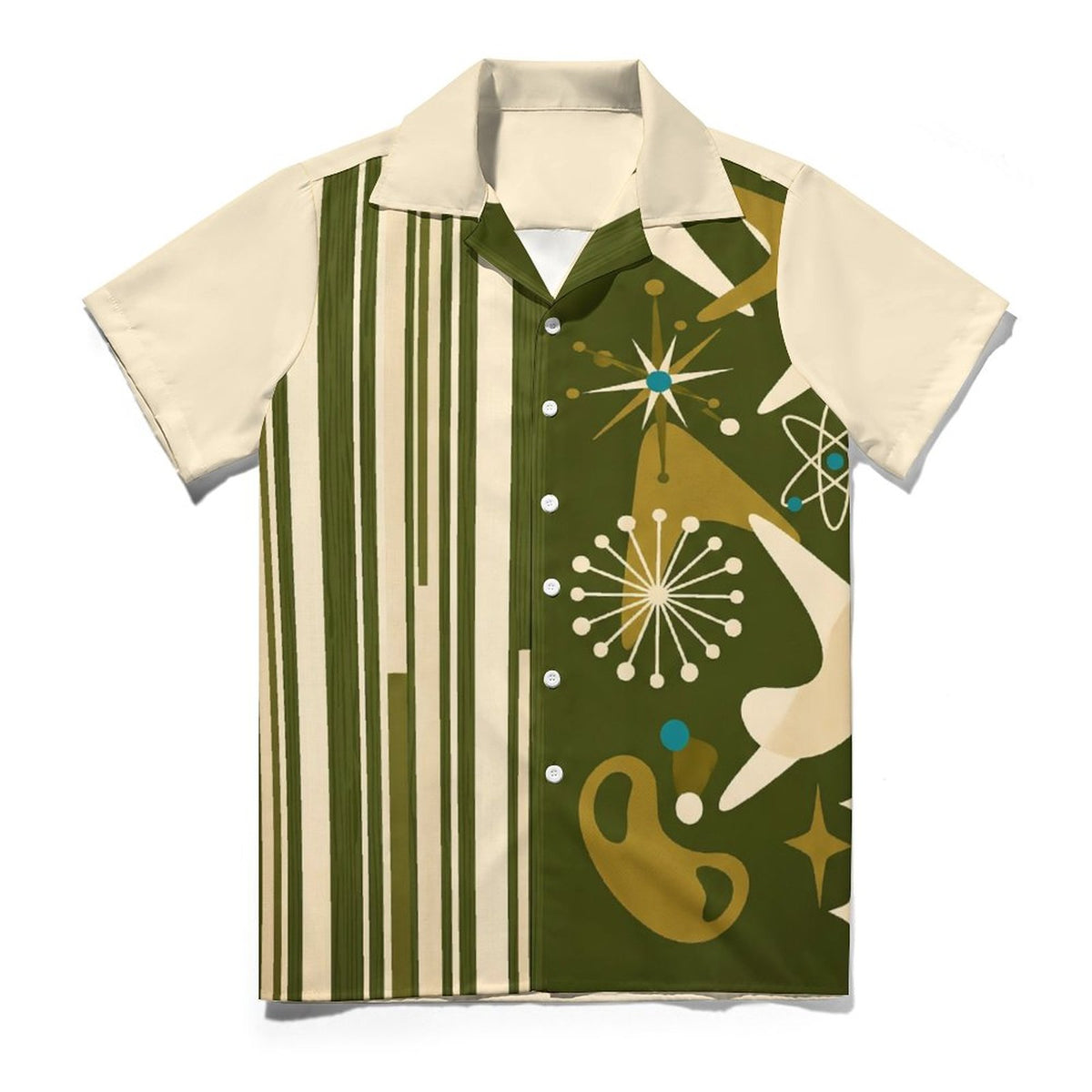 Short Sleeve Cuban Collar Shirt(All-Over Printing)