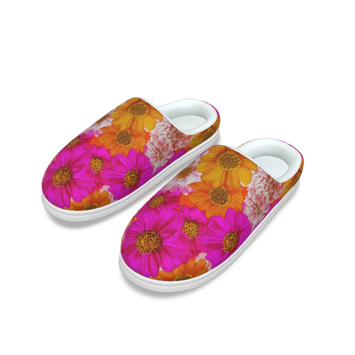 All-Over Print Women's Plush Slippers