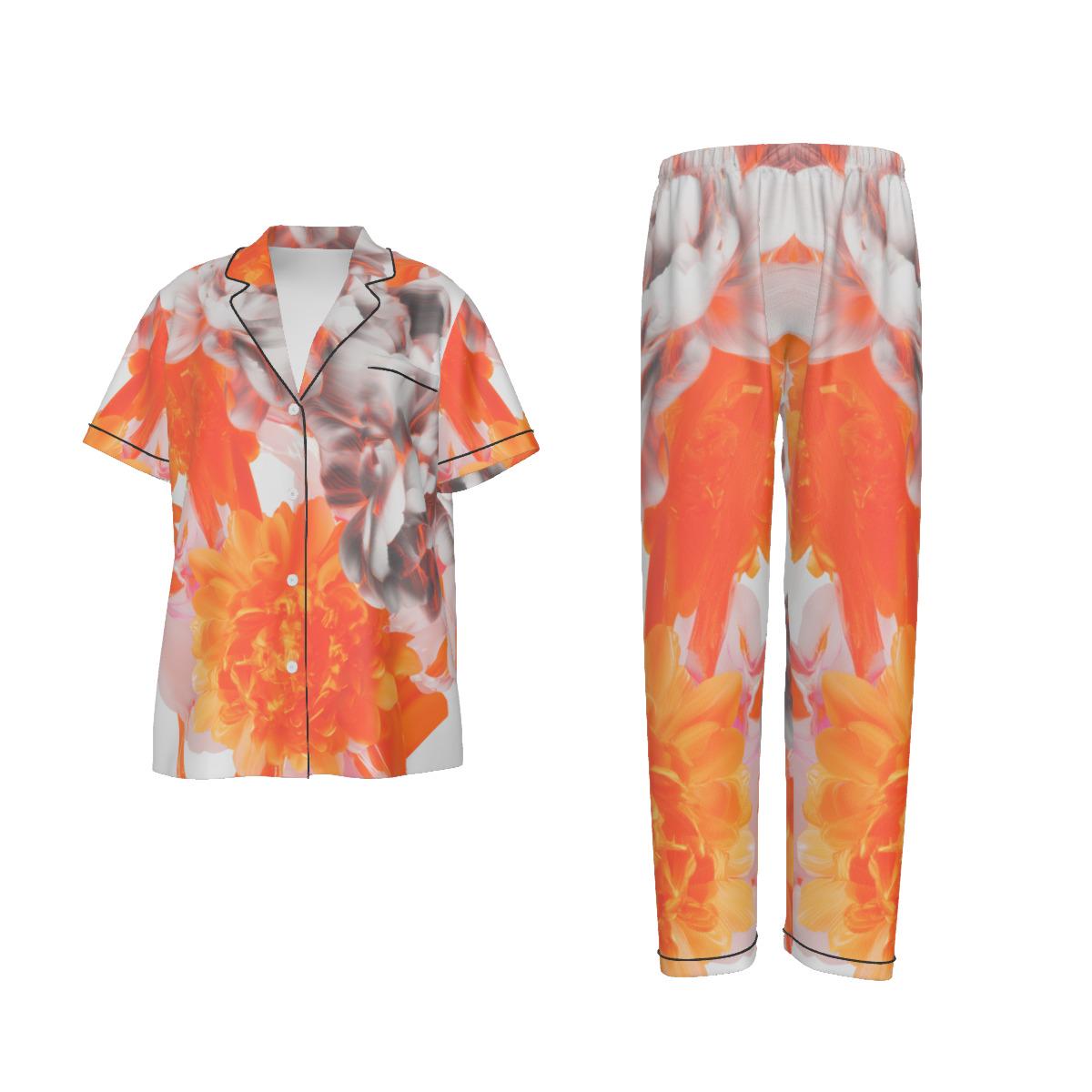 All-over print Women'S Trousers Pajamas Set