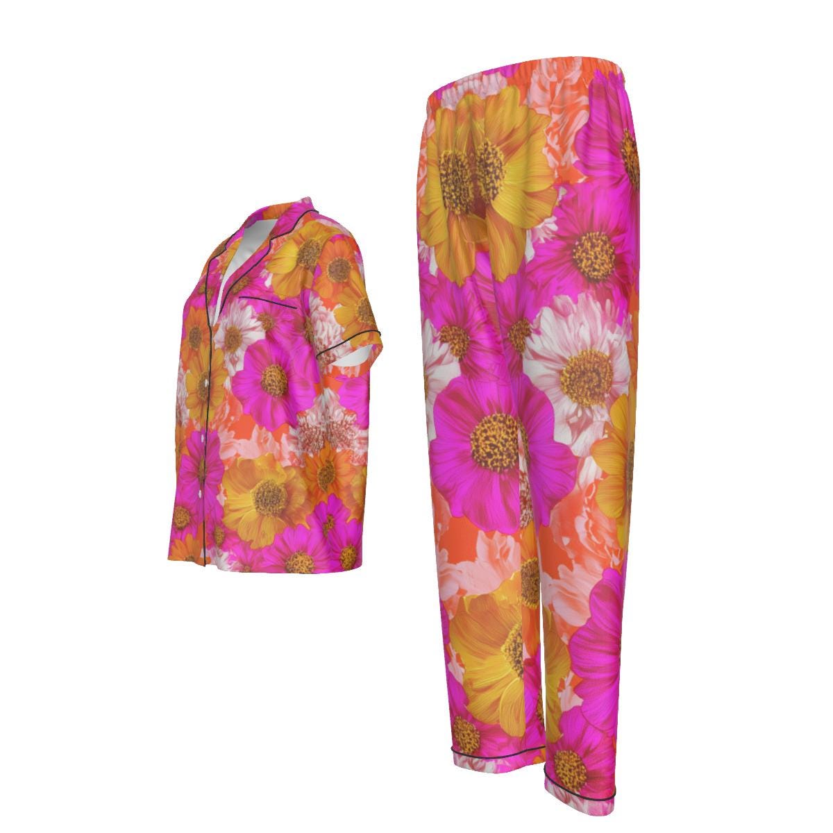 All-over print Women'S Trousers Pajamas Set