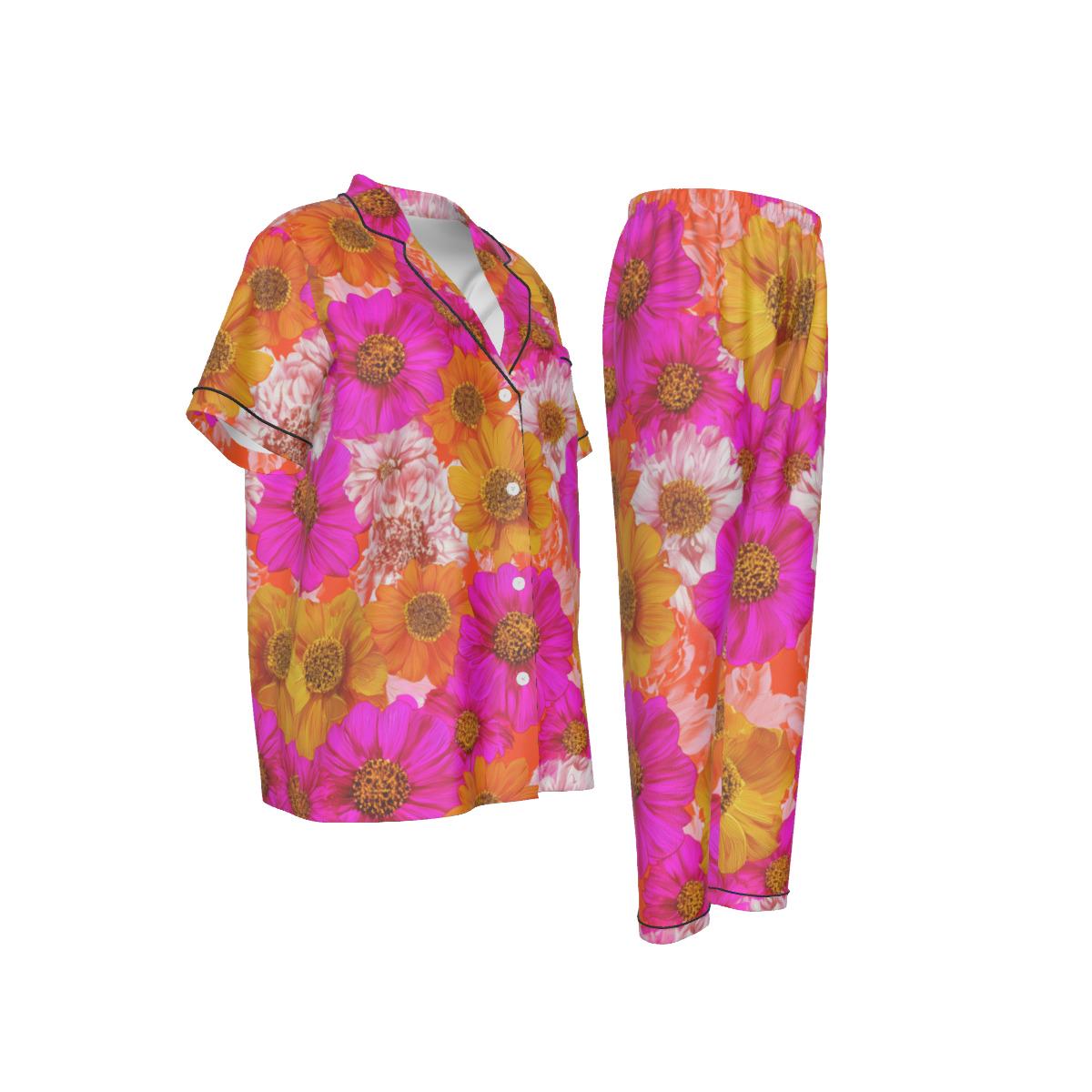 All-over print Women'S Trousers Pajamas Set